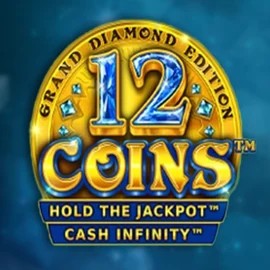Slots logo of 12 Coins Grand Diamond Edition from Wazdan at Slotmafia Casino