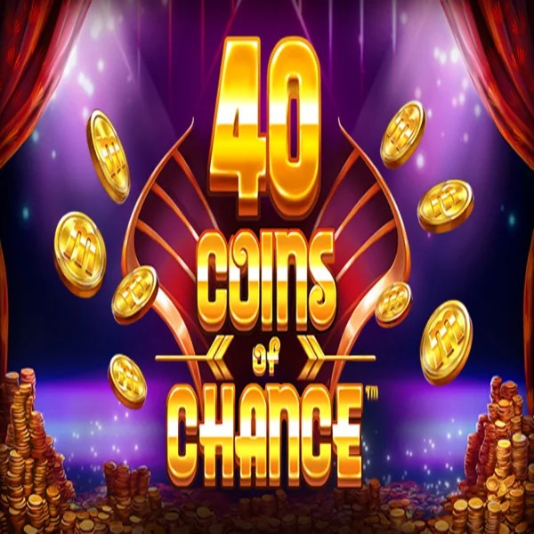 Slots logo of 40 Coins of Chance from SYNOT Games at Slotmafia Casino