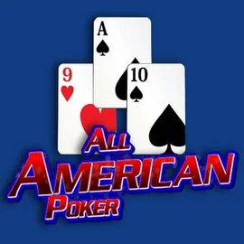 All American Poker online game logo by RTG (Reel Time Gaming) on slotmafiano.com