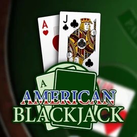 American Blackjack logo – Table Games by Habanero at Slotmafia Casino