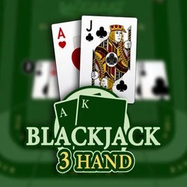 Blackjack 3H (Habanero) logo by Habanero at Slotmafia Casino