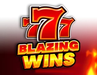 Blazing Wins logo by Playson Slotmafia Casino