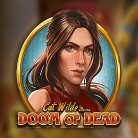 Cat Wilde and the Doom of Dead slot logo by Play'n GO at Slotmafia Casino