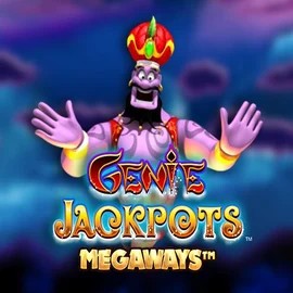 Genie Jackpots Megaways logo by Blueprint Gaming at Slotmafia Casino