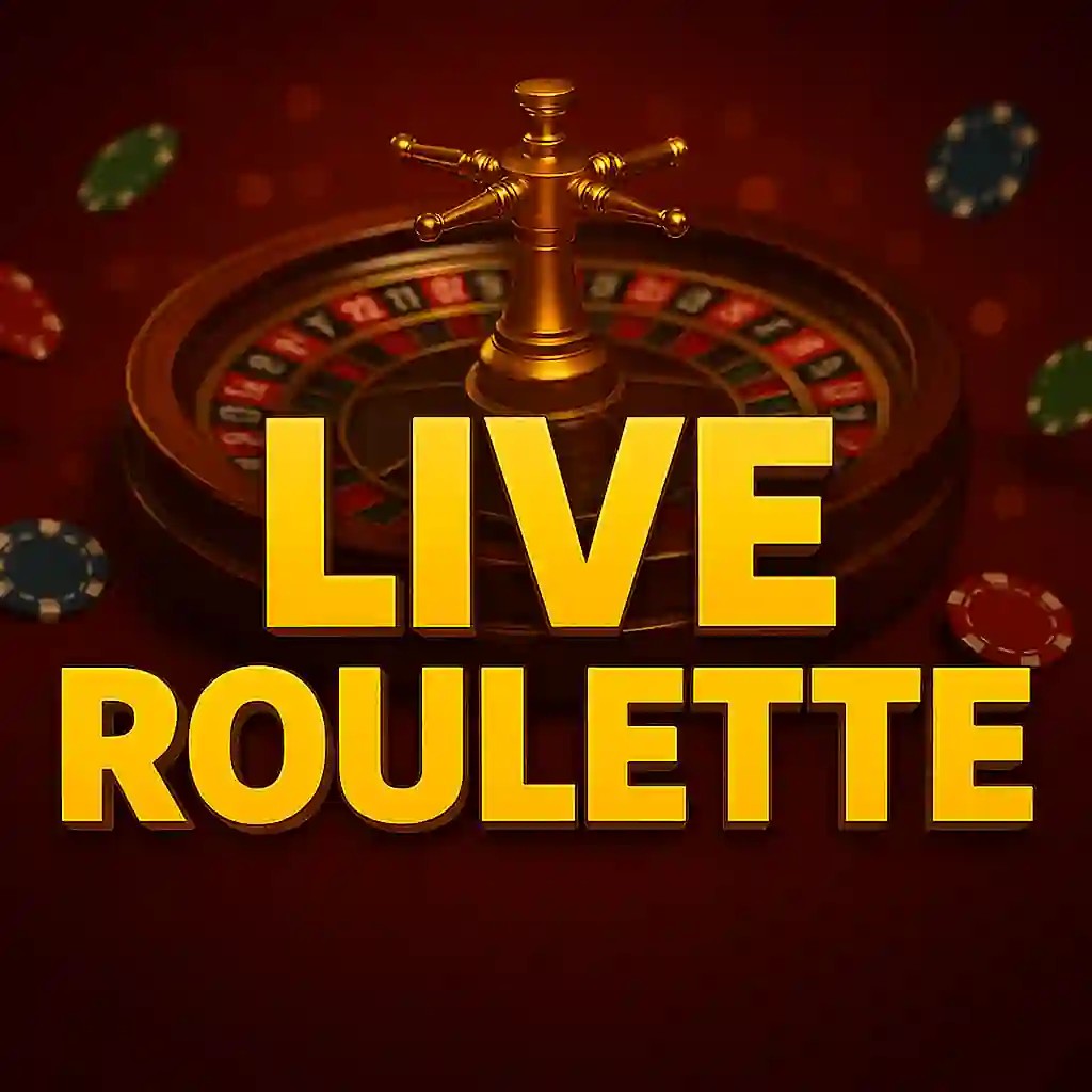 Official Live Casino logo: Live Roulette by Evolution at Slotmafia Casino