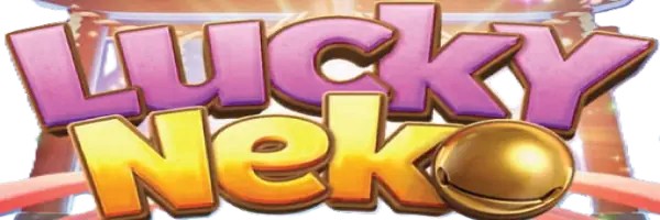 Lucky Neko online game logo by PG Soft on slotmafiano.com