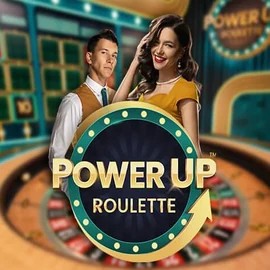 PowerUP Roulette game by Pragmatic Play – logo hosted on Slotmafia Casino