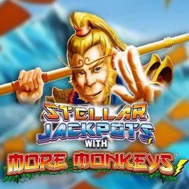 Enjoy Stellar Jackpots with More Monkeys by Lightning Box Game – logo hosted on slotmafiano.com