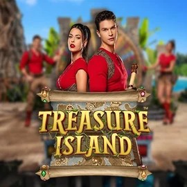 Official Live Casino logo: Treasure Island by Pragmatic Play at Slotmafia Casino